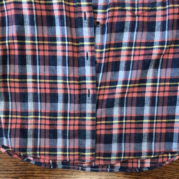 Madewell Plaid button down shirt - Picture 3 of 4